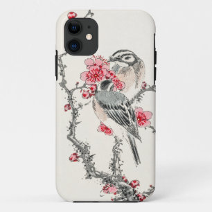 Capa Para iPhone 11 Pássaros japoneses 3