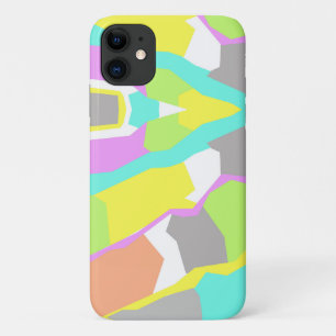 Capa Para iPhone 11 Pastel Colors Abstrato Art iPhone 11 Case