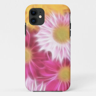 Capa Para iPhone 11 Pastel Gerberas Floral