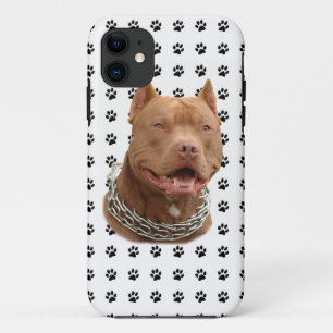 Capa Para iPhone 11 Patas Pitbull