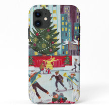 Patinação de Natal no centro de Rockefeller em Nov