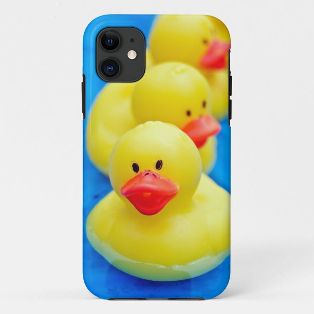 Capa Para iPhone 11 Patos seguidos (Verso)