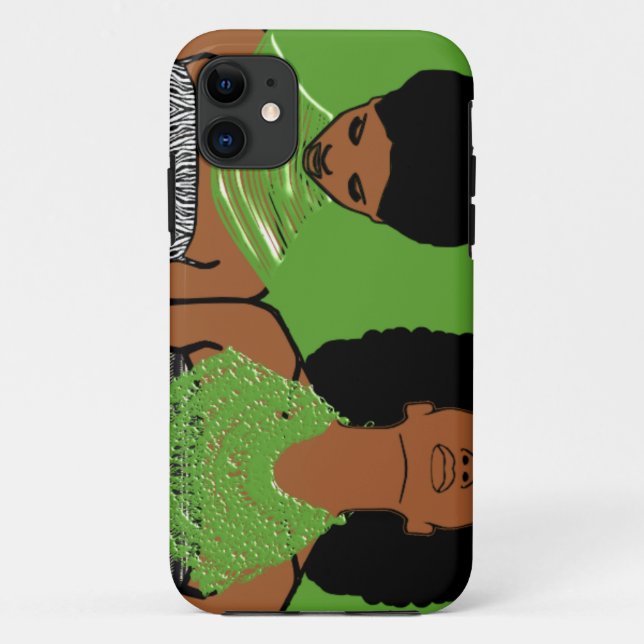 Capa Para iPhone 11 Patrimônio AFRICAN (Verso)
