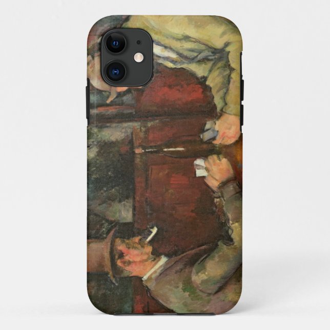 Capa Para iPhone 11 Paul Cezanne | os jogadores de cartão, 1893-96 (Verso)