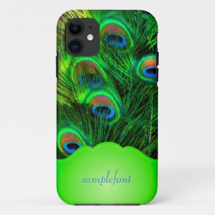 Capa Para iPhone 11 Pavão psíquico PixDezines