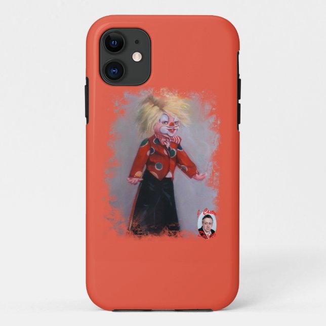 Capa Para iPhone 11 Payaso (Verso)