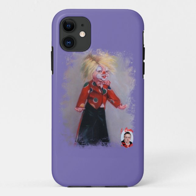 Capa Para iPhone 11 Payaso/Pallaso/Clown (Verso)