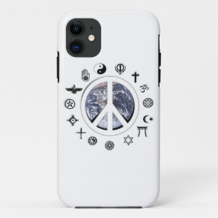 Capa Para iPhone 11 Paz de mundo