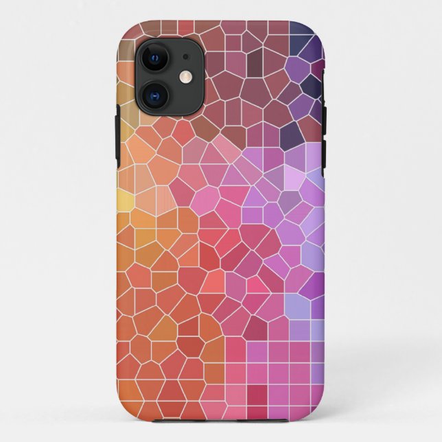 Capa Para iPhone 11 Peças de Cor (Verso)