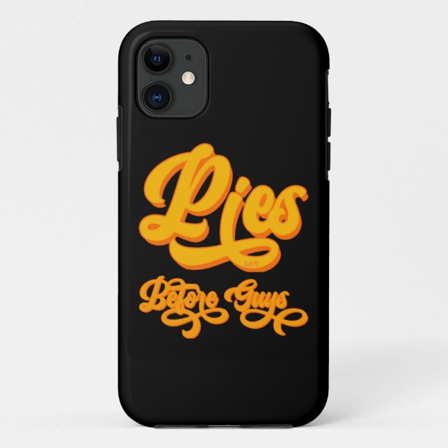 CAPA PARA iPhone 11 PEDAÇOS ANTES DO CARA (Verso)