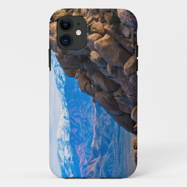 Capa Para iPhone 11 Pedregulhos e montanhas (Verso)