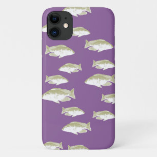Capa Para iPhone 11 Peixe em roxo