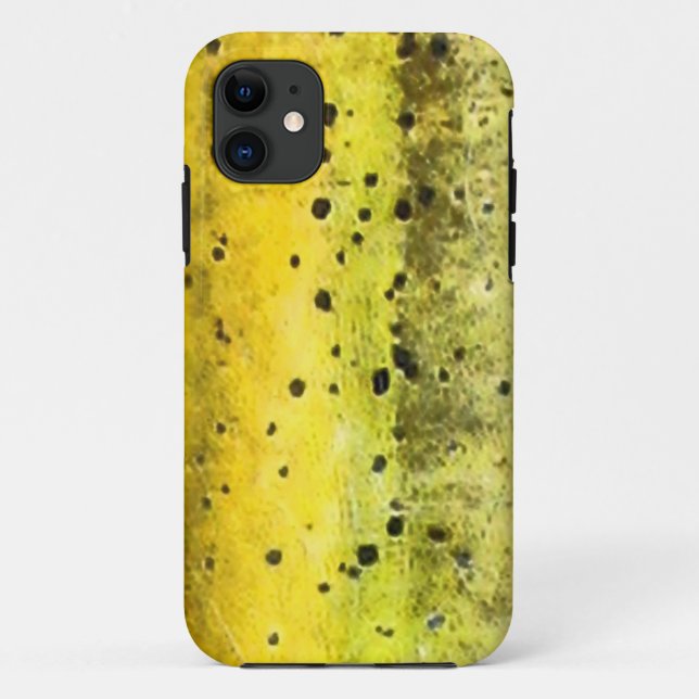 Capa Para iPhone 11 Peixe-Galinha Mahi Mahi Impressão de Pele (Verso)