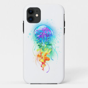 Capa Para iPhone 11 Peixe-medusa
