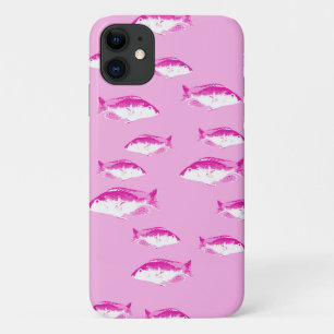 Capa Para iPhone 11 Peixe rosa
