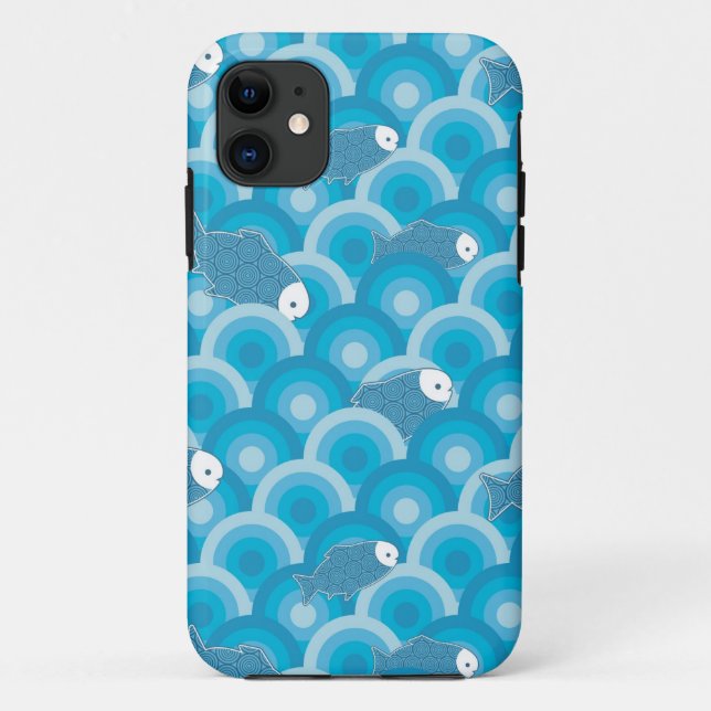 Capa Para iPhone 11 Peixes (Verso)