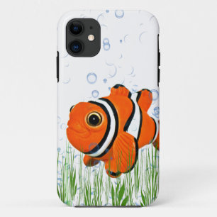 Capa Para iPhone 11 Peixes do palhaço
