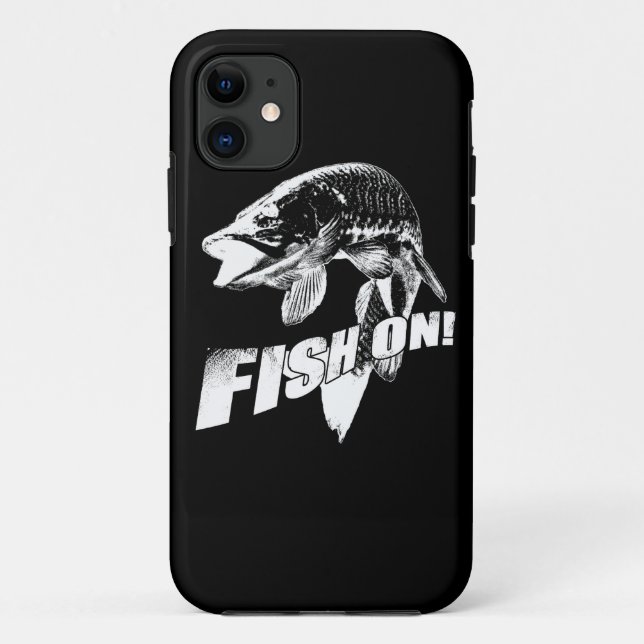 Capa Para iPhone 11 Peixes em musky (Verso)