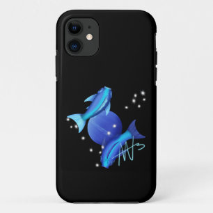 Capa Para iPhone 11 Peixes Starry Neptune Zodiac