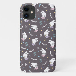 Capa Para iPhone 11 Peixes Zodiac Harmonia: Padrão de Sereias Coelhinh