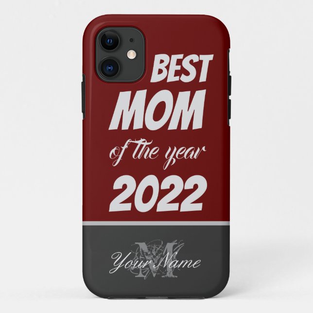Capa Para iPhone 11 Pela melhor mãe do mundo! (Verso)