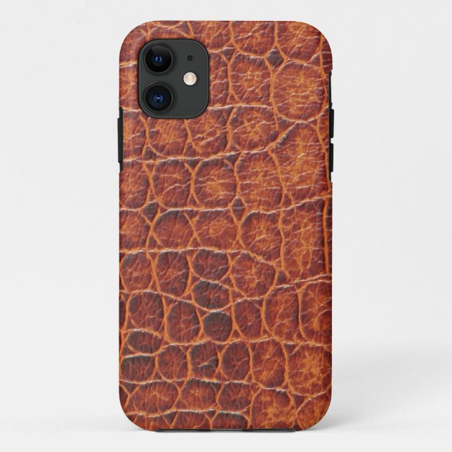 Capa Para iPhone 11 Pele Crocodilo (Verso)