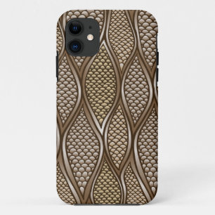 Capa Para iPhone 11 Pele de cobra estilizado