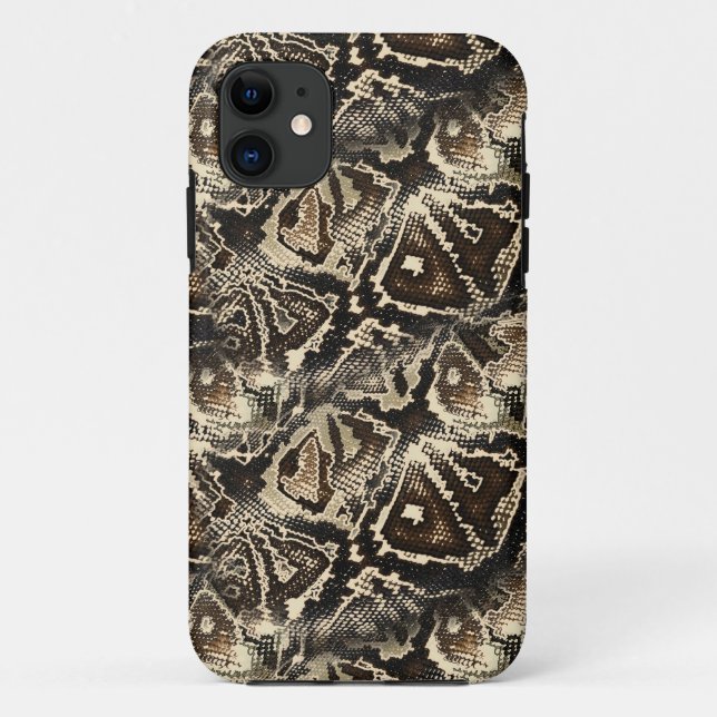 Capa Para iPhone 11 Pele Python (Verso)