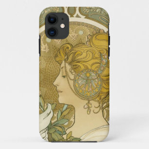 Capa Para iPhone 11 Pena do La de Alphonse Mucha