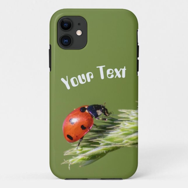 Capa Para iPhone 11 Pequena joaninha para o seu smartphone! (Verso)