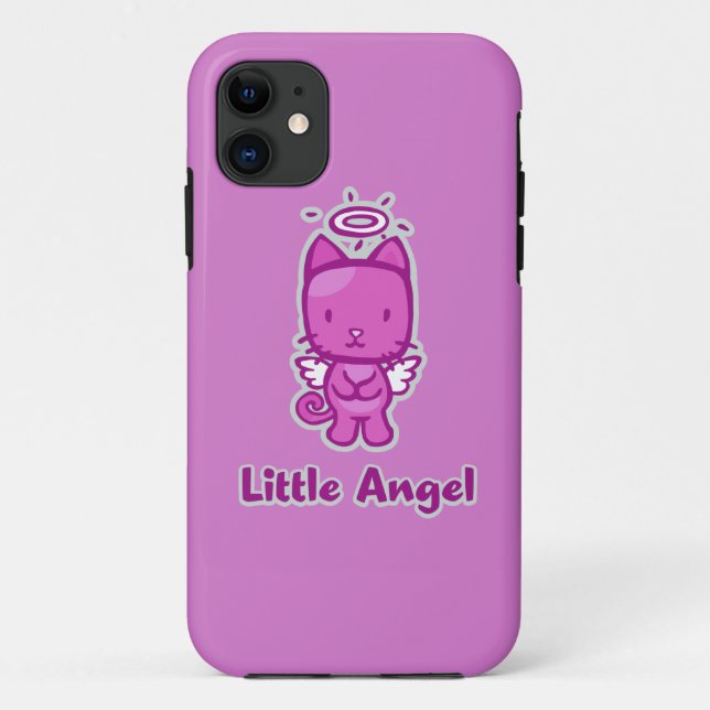 Capa Para iPhone 11 Pequeno Anjo... Pequeno iPhone 5 Casemate (Verso)