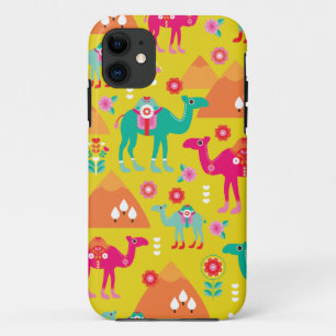 Capa Para iPhone 11 Peramide colorido de Egipto do camelo do deserto