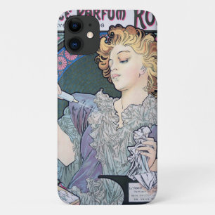 Capa Para iPhone 11 Perfume, Alphonse Mucha