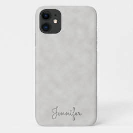 Capa Para iPhone 11 Pergaminho de Cinzas Personalizadas Elegante