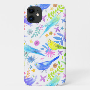 Capa Para iPhone 11 Periquitos de Ortografia Navegável Whimsical