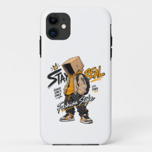 Capa Para iPhone 11 Personagem de Moda Streetwear Urbana – Grafite Leg