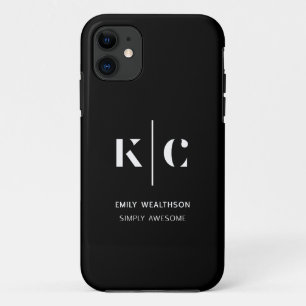 Capa Para iPhone 11 Personalizado, na moda, moderno e mínimo