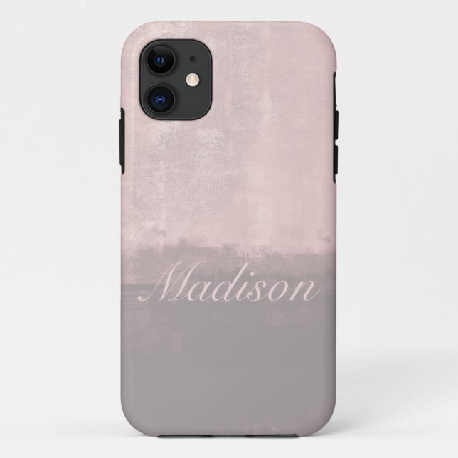 Capa Para iPhone 11 Personalizar cinzas do estilo artístico moderno (Verso)