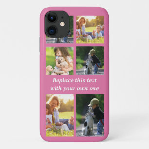 Capa Para iPhone 11 Personalizar colagem de fotos e texto Case-Mate iP