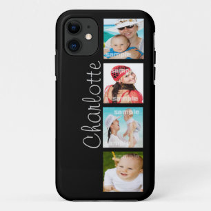 Capa Para iPhone 11 Personalizar Colagem de Fotos Personalizada