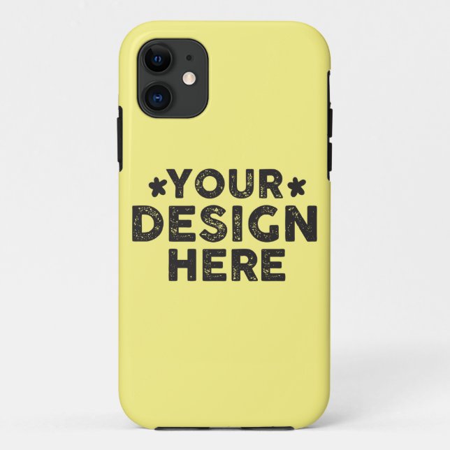 Capa Para iPhone 11 Personalizar Negrito diz seu design de nome para h (Verso)