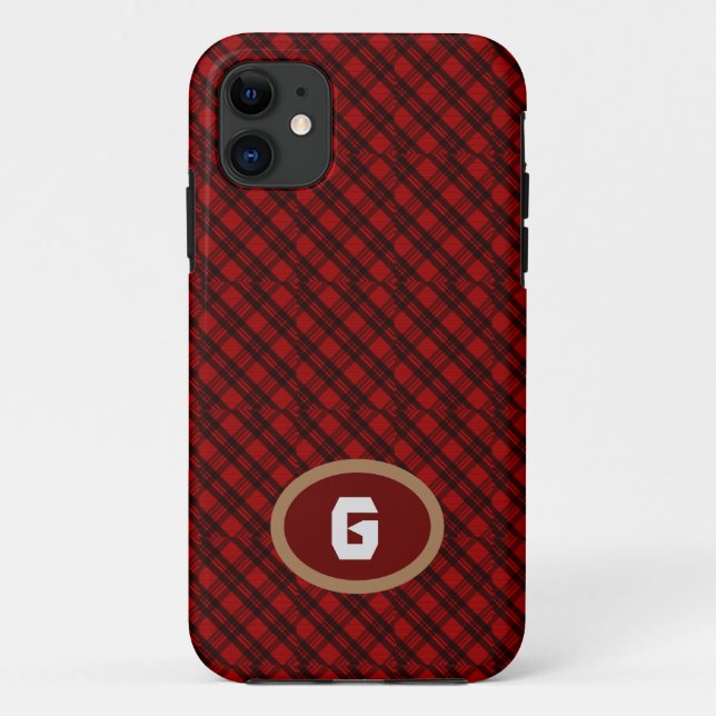 Capa Para iPhone 11 Personalizar Xadrez Moderno (Verso)