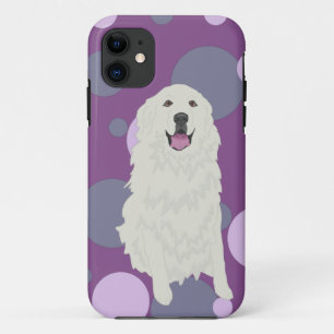 Capa Para iPhone 11 Personalizável Eu amo meu Excelente Pirenéus Cas