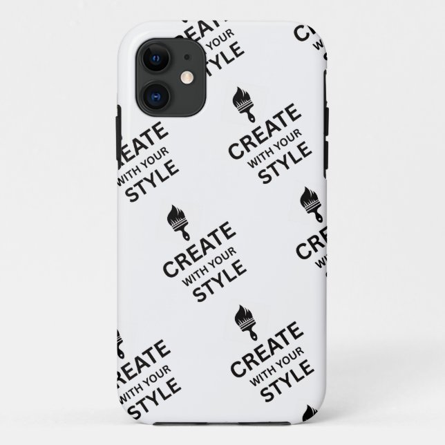 Capa Para iPhone 11 Personalized Custom Company Logo iphone case (Verso)