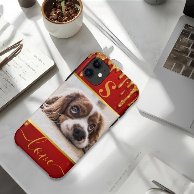 Capa Para iPhone 11 Personalized pet photo dog lover keepsake Case-Mat (Criador carregado)