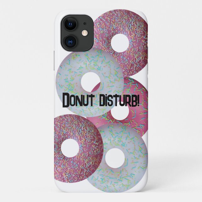 Capa Para iPhone 11 Perturbação da rosquinha! (Verso)