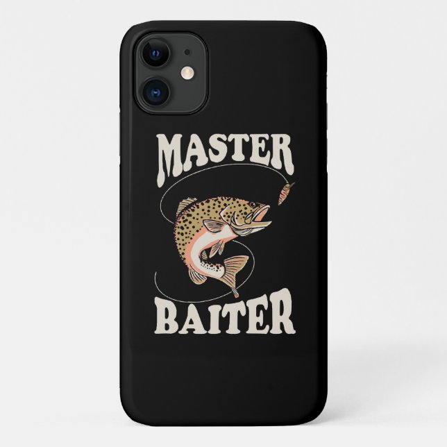 Capa Para iPhone 11 Pesca com Baiter Master (Verso)