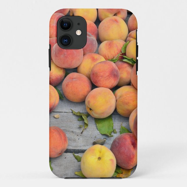 Capa Para iPhone 11 Pêssegos Ripe (Verso)