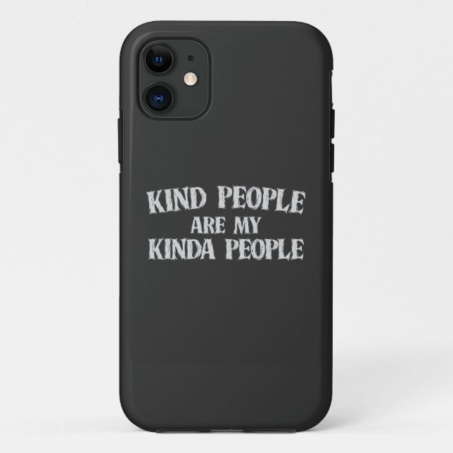 Capa Para iPhone 11 Pessoas Fortes São Minhas Pessoas (Verso)