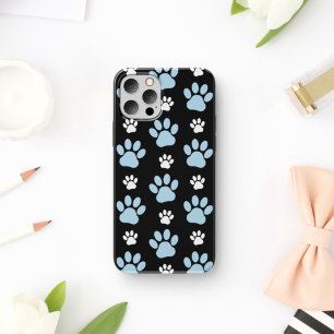 Capa Para iPhone 11 Pestanas, Patas Azuis, Patas De Cães, Patas De Ani